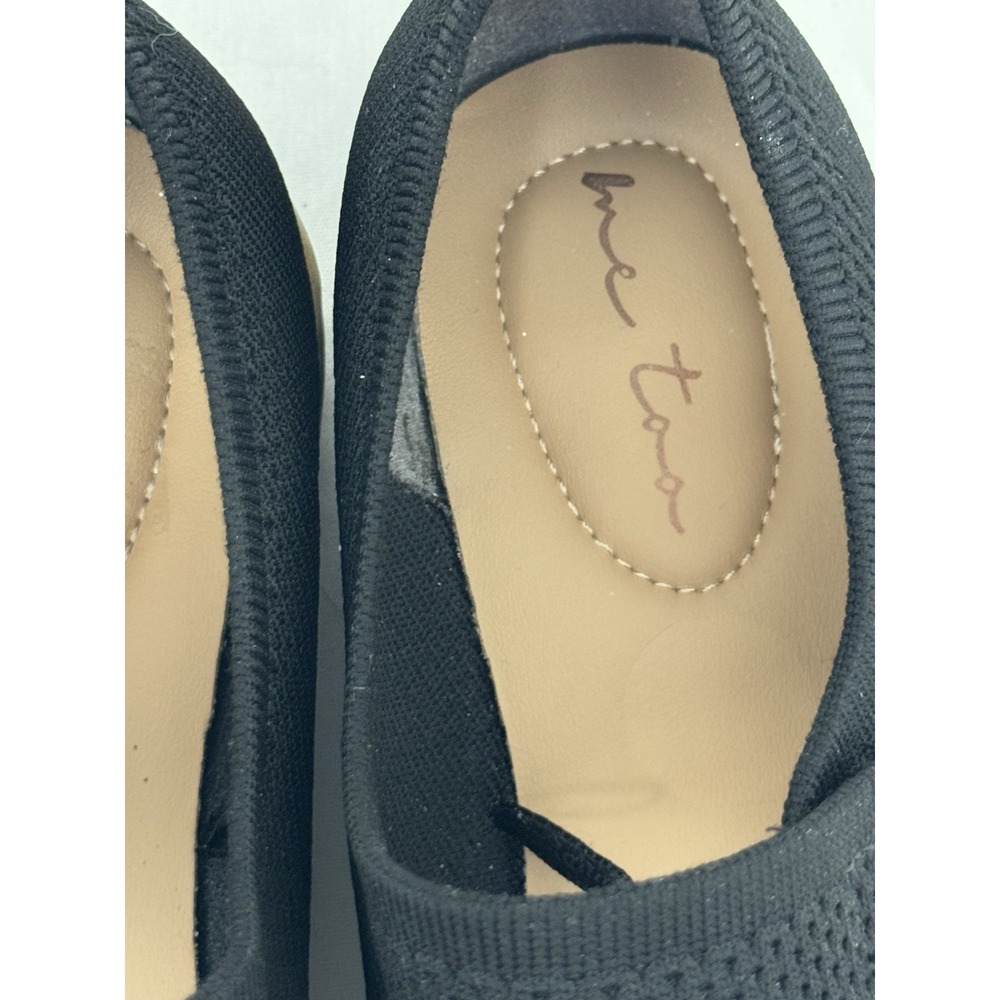 Mary Jane Flat Womens 9 Black Nordstrom Me Too - Picture 14 of 14